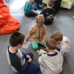 Powiększ zdjęcie Przedszkolaki z Wiciejowa odwiedziły naszą bibliotekę 
