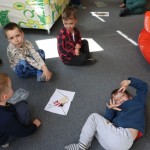 Powiększ zdjęcie Przedszkolaki z Wiciejowa odwiedziły naszą bibliotekę 