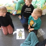 Powiększ zdjęcie Przedszkolaki z Wiciejowa odwiedziły naszą bibliotekę 