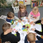 Powiększ zdjęcie Przedszkolaki z Wiciejowa odwiedziły naszą bibliotekę 