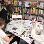 Powiększ zdjęcie Uczestnicy projektu Literackie podróże w bibliotece