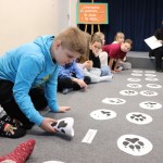 Powiększ zdjęcie Uczestnicy projektu Literackie podróże w bibliotece