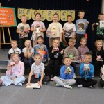 Powiększ zdjęcie Uczestnicy projektu Literackie podróże na zajęciach w bibliotece