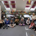 Powiększ zdjęcie Uczestnicy projektu Literackie podróże w bibliotece