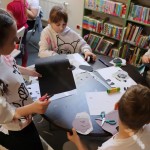 Powiększ zdjęcie Uczestnicy projektu Literackie podróże w bibliotece